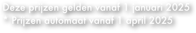Wij geven les in Leeuwarden en hanteren de volgende prijzen: